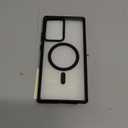 OWKEY for Samsung Galaxy Note 20 Ultra Case, Compatible with MagSafe, Magnetic Phone Case Military Shockproof Translucent Back Protective Cover for Galaxy Note 20 Ultra Case (Black)