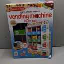 Melissa & Doug Sort-Stock-Select Wooden Vending Machine Toy with Play Food, Mini Vending Machine Toys & Play Money, Preschool Toys for Kids Ages 3+