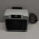 Dog House Heater for Outdoor & Indoor Use - 600W/300W Safe & Efficient Heating for Pet Houses, Chicken Coops, Rabbit Hutches - Wall-Mounted Design with Overheat Protection & Anti-Chew Cord (grey)