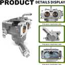 791230 407777 Mower Carburetor 799230 699709 499804 for Briggs & Stratton 20hp 21hp 23hp 24hp 25hp Intek V-Twin MIA10632 for John Deere MIA10632 LA135 LA120 LA130 LA140 LA150 LA145 Lawn Mower