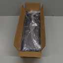 Under Desk Cable Management Tray, 15.7'' No Drill Steel Desk Cable Organizers, Wire Management Tray Cable Management Rack (1 Pack-Black)