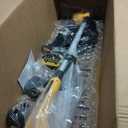 15" Cordless Weed Wacker & Edger for Dewalt 20V Battery, 4.0Ah Battery Powered Weed Eater, Brushless Motor, Fast Charger, Electric String Trimmer, Extendable Pole (Battery Included)