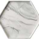Marble Ceramic Tray, Home Decoration, Jewelry Plate, Hotel Bathroom Supplies Storage Plate-P