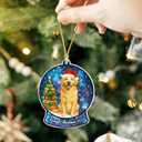 Golden Retriever Christmas Ornament 2025  Golden Retriever Ornaments for Christmas Tree, Dog Lovers Holiday Decoration