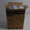 PRAKI Airtight Food Storage Containers Set with Lids - 24 PCS, BPA Free Kitchen and Pantry Organization, Plastic Leak-proof Canisters for Cereal Flour & Sugar - Labels & Marker (Black)