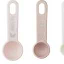 Dolly Parton Measuring Spoon Set with Butterfly Accents, Easy-Read Markings, Nesting Design with Ring, 5-Piece, 1/4 tsp to 1 tbsp