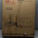 Outdoor Chaise Lounge, Resin Pool Lounge Chair Waterproof Mocha 1 Pieces