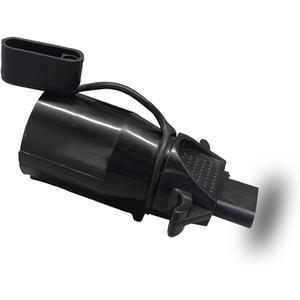 KITUREK 7-Pin Round to 4-Pin Flat Blade Trailer Plug Adapter, Waterproof Trailer Light Plug Connector, 7 Way to 4 Way Trailer Converter for RV Truck Caravan Utility Tow Vehicles