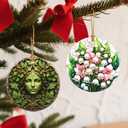 Christmas Ornaments, Flower Ornament, Christmas Tree Decorations, Holiday Ornaments, Gifts for Flower Lovers, Holiday Party Gifts, and Xmas Gift Ideas - Lily of The Valley