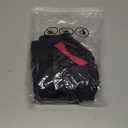 HYPERFIRE Women's Mesh Long Sleeve Square Neck Tie Back Mini Dress Cocktail Party Club Dresses Going Out Black X-Small