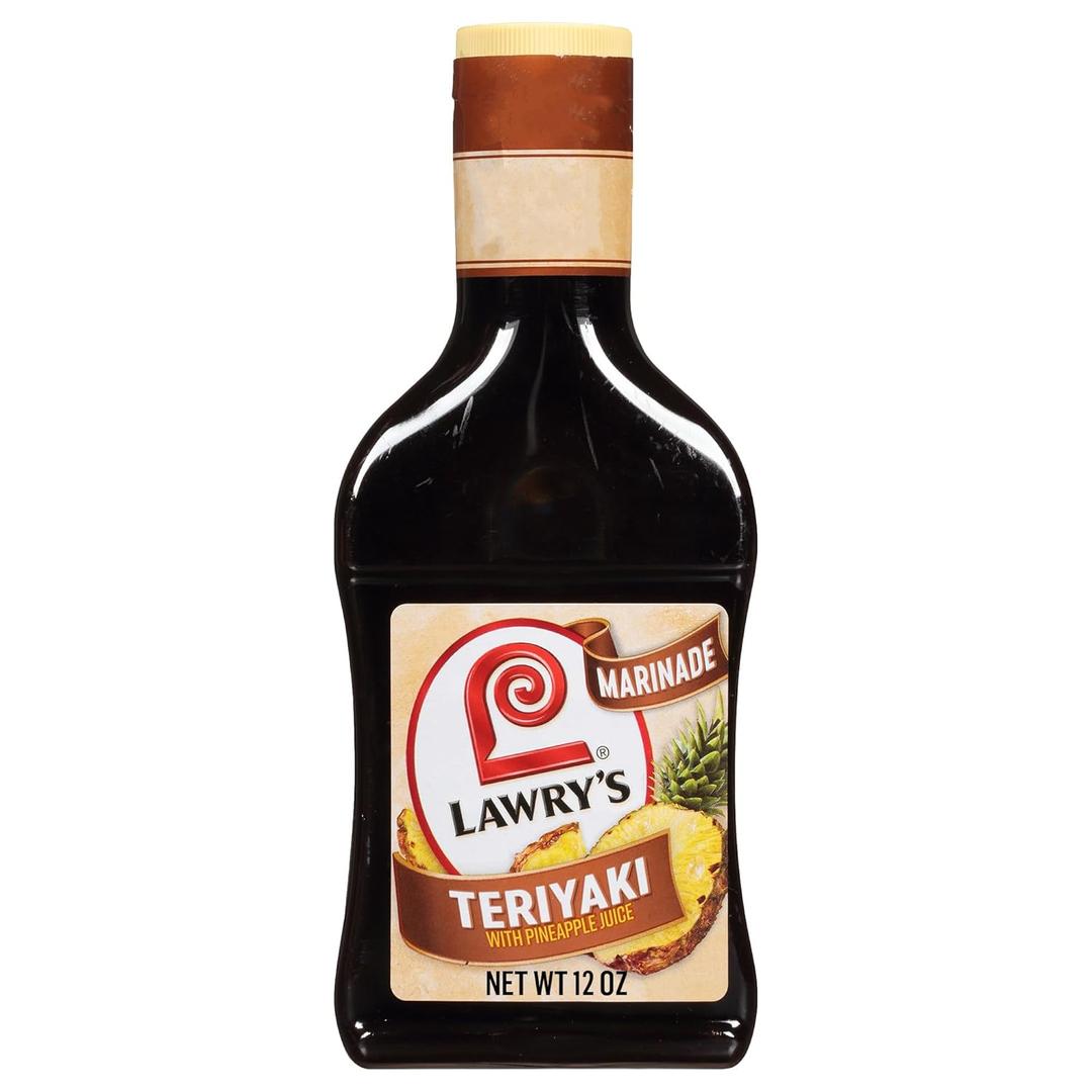 Lawry's Teriyaki With Pineapple Juice Marinade, 12 fl oz