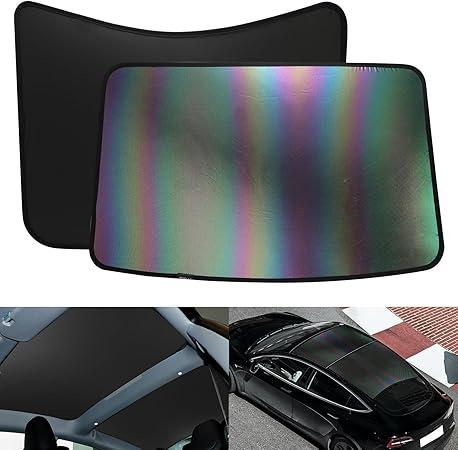 2Pack Car Windshield Sun Shade for Tesla model 3 