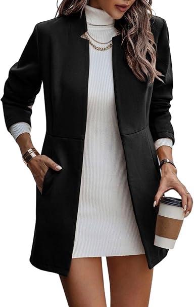 Zara Basic Jacket Black Size XS