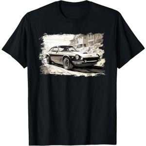 1970s 240Z Japanese Sports Car T-Shirt, Size: 2XL Tall