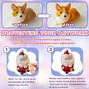 100ml Air Dry Clay Glaze and 29pcs Clay Tools Kit - Waterproof Scratch-Resistant Gloss Varnish Protects from Wear/Cracking, Pottery Tools for Stippling, Carving, Molding & Shaping Clay Crafts