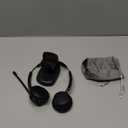 Wireless Headset with Mic for Work, AI ENC Noise Cancelling for Clear Call Meeting, Work Headset with Charge Stand for Remote & Office, Bluetooth 5.3 & 2.4G Dongle Headset for PC, Phone, Teams, Zoom