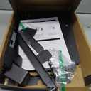 AX WABER Keyboard Tray Under Desk Pull Out with Extra Sturdy Adjustable C Clamp Mount System, 27.3 (32.5 inch Including Clamps) x 11 Inch Slide-Out Platform Computer Drawer for Typing, Black,AX01WB01