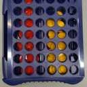 Vikutu 4 in a Row Connect Game, Travel Board Games for Kids Adults, Get 4 in a Row to Win 9 x 7.4 inches (Blue)