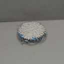 90 Pcs Snowflake Cutouts Decorations, Winter Paper Snowflake Cutouts with Glue Stickers for Bulletin Board Christmas Party Home Class Office Decor Accessories(Silver, Blue)