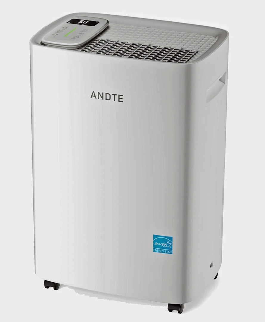 ANDTE 52 Pint 4500 Sq. Ft. Dehumidifier / model PD50K / 4,500 + bucket + drain