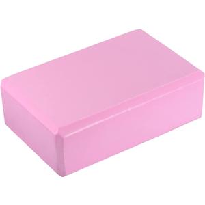 uxcell Yoga Block-Light Weight High-Density EVA Foam Brick for Beginners, Yogis, Pilates, Meditation (Pink)