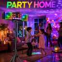 DJ Lights with Stand, 5in1 DJ Light Kit for Party Wedding Stage