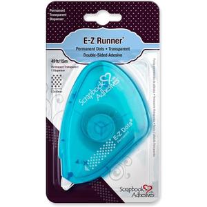 Scrapbook Adhesives by 3L E-Z Dots Runner Permanent Adhesive Dispenser, 49 Feet