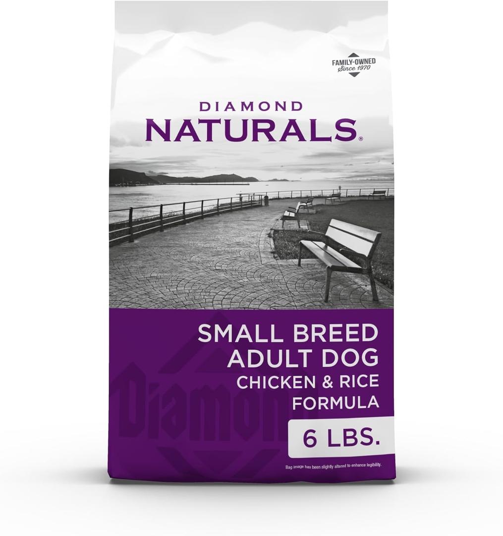 Diamond Naturals Small Breed Dog Real Chicken amnd Rice Recipe Premium Dry Dog Food 6 lbs BBD Apr 28 2027