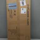 Taranta 3 Step Ladder, Lightweight Aluminum Step Stool with Convenient Handgrip, Folding Ladder with Anti-Slip Pedals, 330lbs Capacity Stepladder for Home, Office, Kitchen - Twilight Yellow