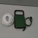 ZVE for iPhone 17 Pro Wallet Case with Card Holder, Crossbody Zipper Leather Phone Cover for Women 6.3" Dark Green