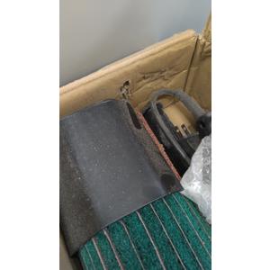 1400W Electric Burnishing Polishing Machine,Electric Sander Polisher, With 4 Burnishing Wheels((80# 120# 240# 320#) for Metal and Stainless Steel Polishing