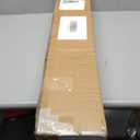 5 ft. Unlit Slim Pencil Artificial Christmas Tree with Metal Stand White