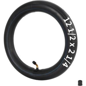 12.5 x 2.25 Inner Tube with Angled Valve Stem Compatible with Most 12 1/2 x2 1/4 Electric Scooters, Mini Bikes, Pocket Bike, Baby Stroller Tire Tubes (1 Pack)