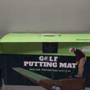 10 FT Putting Green Indoor - Portable Golf Putting Mat with Auto Ball Return System, Perfect for Home & Office Practice