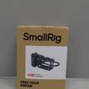 SmallRig Handle Grip Kit for DJI Osmo Action 5 Pro / 4/3 with Cage, Street Photography Grip for DJI, Quick Release, Shutter Button, Cold Shoe, Wrist Strap, 1/4 Threaded Hole for Tripod Selfie Stick, Handle Grip Kit