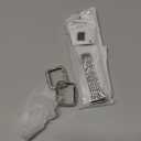 Supoix Compatible with Apple Watch Band 38/40/41/42/44/45/46/49mm+ Case, Women Jewelry Bling Diamond Rhinestone Replacement Metal Bands & 2 Pack PC Protector Case for iWatch Ultra 3/2/1 Series 11/10/9/8/7/6/5/4/3/2/1/SE (Silver)