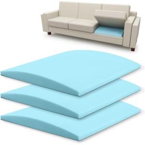 Tromlycs Couch Sofa Cushion Support for Sagging Seat Arched Furniture Seat Under Cushion Sag Repair Set of 3 (20" x 20" x 2")
