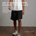 Russell Athletic Men's 9 Inch Mesh Short (Black, L)