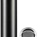 PARACITY Insulated Water Bottle, 17 oz Stainless Steel Water Bottles, Double Wall Vacuum Hot Drinks Thermo, Metal Water Bottle Keeps Hot for 12 Hrs, Cold for 24 Hrs, for Coffee, Tea (Black)