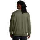 Under Armour Men's Project Rock Red One Believe Crew Neck SweatshirtDISC, (390) Marine OD Green, Medium