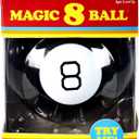 Mattel Games Magic 8 Ball Novelty Fortune-Telling Toy, Retro Look for Kids, Grown-Ups, Families, Parties & Travel 