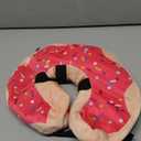 Inflatable Cone Collar for  Medium  Dogs, Soft Adjustable Recovery Collar for Dogs Cats, Dog Cone Neck Donut Alternative After Surgery(Pink, Medium (MNeck 8"-11")