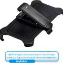 WallSkiN 2 Pack Replacement Belt Clip Holster for Apple iPhone 11 Pro Max OtterBox Defender Series Case | Clip for Belt Holder (Case Not Included) (Black)