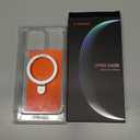 TORRAS Magnetic Ostand for iPhone 14 Pro Max Case [Military Grade Drop Tested & Compatible with MagSafe & Built in Stand] Translucent Slim Back Slim Protective Anti-Fingerprint 6.7" 2022, Clear