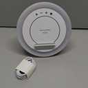 Bluetooth Speaker Night Lights, Wireless Charging Kids Speaker, Color Changing Modern Bluetooth Lamp,Teenage Boys Girls Gifts Ideas (15W Wireless Charging with Battery)