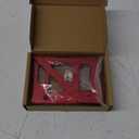 3D Multi-Angle Measuring Ruler,45/90 Degree Aluminum Alloy Woodworking Square Protractor, Drawing Line Ruler, Miter Triangle Ruler High Precision Layout Measuring Tool for Engineer Carpenter, R