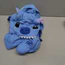 Wishliker Adult Onesie Animal Pajamas Halloween Cosplay Costumes Party Wear Blue (X-Large)