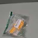 Watch Link Removal Kit, Resizing Adjustment Watch Band Sizing Strap Bracelet Pin Remover Fixing Repair Tool with Punch Hammer Extra Tips Replacement (Yellow)