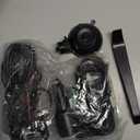 iiwey T1-pro Dash Cam Front and Rear Inside 3 Channel 1080P, Adjustable Lens Dash Camera for Cars with 8 IR Lamps Night Vision, Three Ways Triple Car Camera, Loop Recording, G-Sensor, Parking Monitor