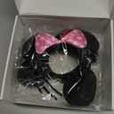 NEWTGAN 20 PCS Mouse Ears Headbands for Birthday Party Theme Park Costume Play Celebration for Boys and Girls (3color)